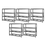 Gladiator 77-Inch Tool-Free Rack Shelving (5-Pack)-GARS774XEG-5-Garage Giant 