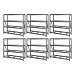 Gladiator 77-Inch Tool-Free Rack Shelving (6-Pack)-GARS774XEG-6-Garage Giant 