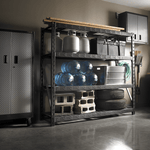 Gladiator 77-Inch Tool-Free Rack Shelving (6-Pack)-GARS774XEG-6-Garage Giant 