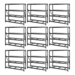 Gladiator 77-Inch Tool-Free Rack Shelving (9-Pack)-GARS774XEG-9-Garage Giant 