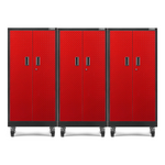 Gladiator 3 x Premier Tall GearBox Garage Cabinet-GATB302DDRx3-Garage Giant 