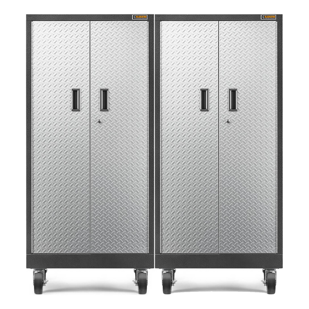 Gladiator 2 x Premier Tall GearLocker-GATL302DRGx2-Garage Giant