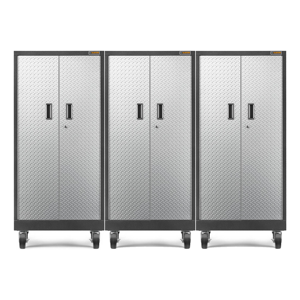 Gladiator 3 x Premier Tall GearLocker-GATL302DRGx3-Garage Giant