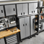 Gladiator 4 x Premier Tall GearLocker-GATL302DRGx4-Garage Giant 