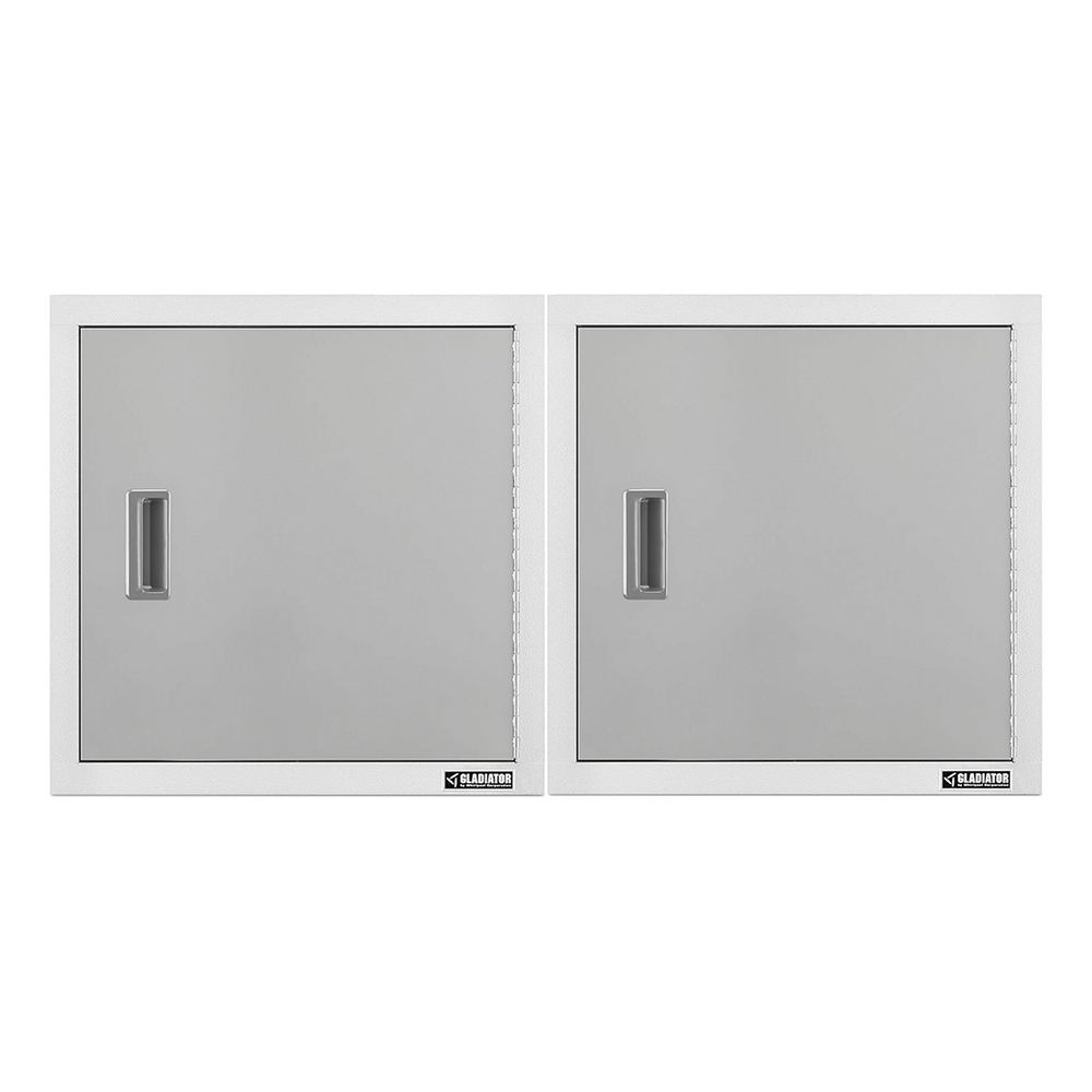 Gladiator 2 x Premier 24-Inch Wall GearBox Garage Cabinet-GAWG241DKWx2-Garage Giant