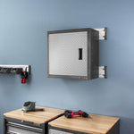 Gladiator Premier 24-Inch Wall GearBox Garage Cabinet-GAWG241DRG-Garage Giant 
