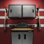 Gladiator Premier 24-Inch Wall GearBox Garage Cabinet-GAWG241DRG-Garage Giant 