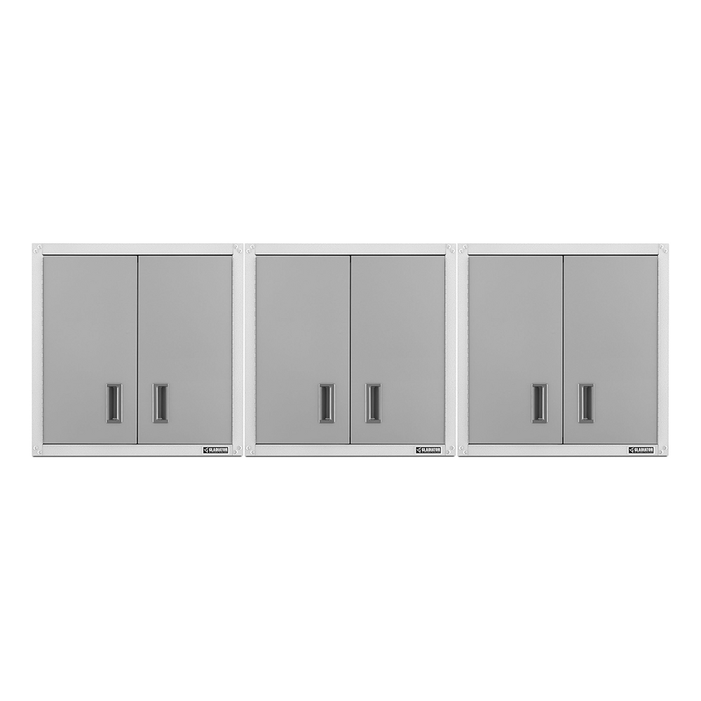 Gladiator 3 x Ready-to-Assemble 28-Inch Wall GearBox-GAWG28FVEWx3-Garage Giant