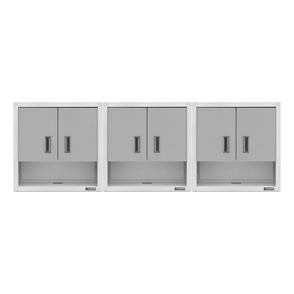 Gladiator 3 x Ready-To-Assemble 3/4 Wall GearBox-GAWG28KVEWx3-Garage Giant