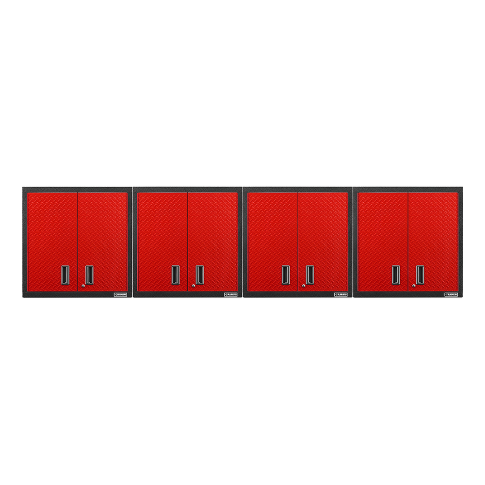 Gladiator 4 x Premier 30-Inch Wall GearBox Garage Cabinet-GAWG302DDRx4-Garage Giant
