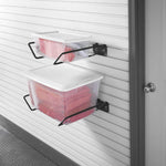 Gladiator Storage Bin Holder (2-Pack)-GAWUXXBMTH-Garage Giant 