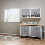 Gladiator 9-Piece RTA Garage Cabinet Set-GAPK16A3FW-Garage Giant 
