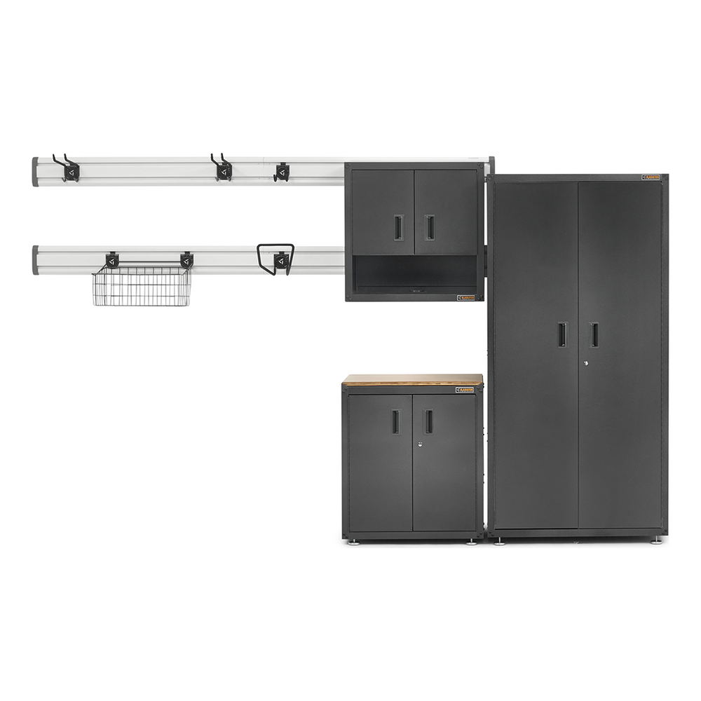 Gladiator 9-Piece RTA Garage Cabinet Set-GAPK16A3FSG-Garage Giant