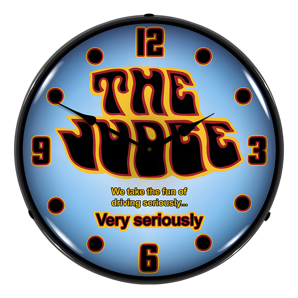 Collectable Sign and Clock GTO The Judge Backlit Wall Clock-GM1308468-Garage Giant