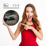 Collectable Sign and Clock 1962 Chevrolet Impala Backlit Wall Clock-GM1610672-Garage Giant 