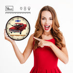 Collectable Sign and Clock 1967 Chevrolet Pickup Backlit Wall Clock-GM1612699-Garage Giant 