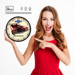 Collectable Sign and Clock 1970 SS Chevelle Backlit Wall Clock-GM1701717-Garage Giant 
