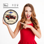 Collectable Sign and Clock 1972 Z28 Camaro Backlit Wall Clock-GM1701720-Garage Giant 