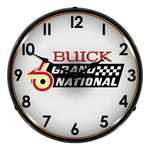 Collectable Sign and Clock Buick Grand National Backlit Wall Clock-GM1702738-Garage Giant 