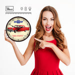 Collectable Sign and Clock 1957 Chevrolet One Fifty Backlit Wall Clock-GM1702739-Garage Giant 