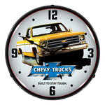 Collectable Sign and Clock 1979 Chevrolet Truck Backlit Wall Clock-GM1703745-Garage Giant 