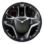 Collectable Sign and Clock 2013 Camaro Dashboard Backlit Wall Clock-GM1907711-Garage Giant 