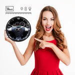 Collectable Sign and Clock C6 Corvette Dash Backlit Wall Clock-GM19081011-Garage Giant 