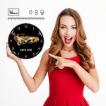 Collectable Sign and Clock 1970 Pontiac GTO Backlit Wall Clock-GM23041427-Garage Giant 