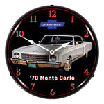 Collectable Sign and Clock 1985 Corvette Backlit Wall Clock-GM23051444-Garage Giant 