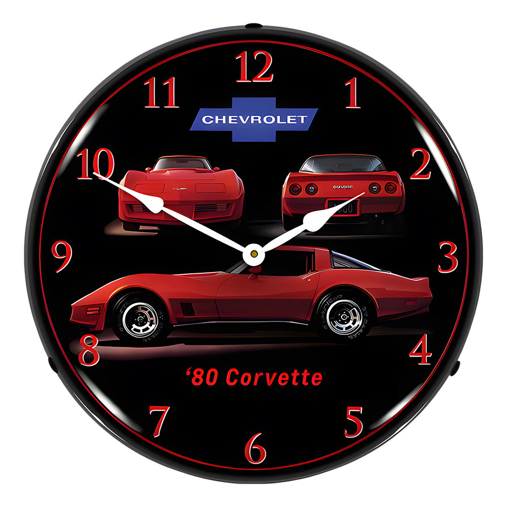 Collectable Sign and Clock 1970 Buick GS 455 Backlit Wall Clock-GM23051455-Garage Giant