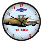 Collectable Sign and Clock 1970 Monte Carlo Backlit Wall Clock-GM23051457-Garage Giant 