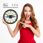 Collectable Sign and Clock Genuine Chevrolet Parts Backlit Wall Clock-GM912231-Garage Giant 