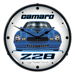 Collectable Sign and Clock 1979 Z28 Camaro Backlit Wall Clock-GMRE1306452-Garage Giant 