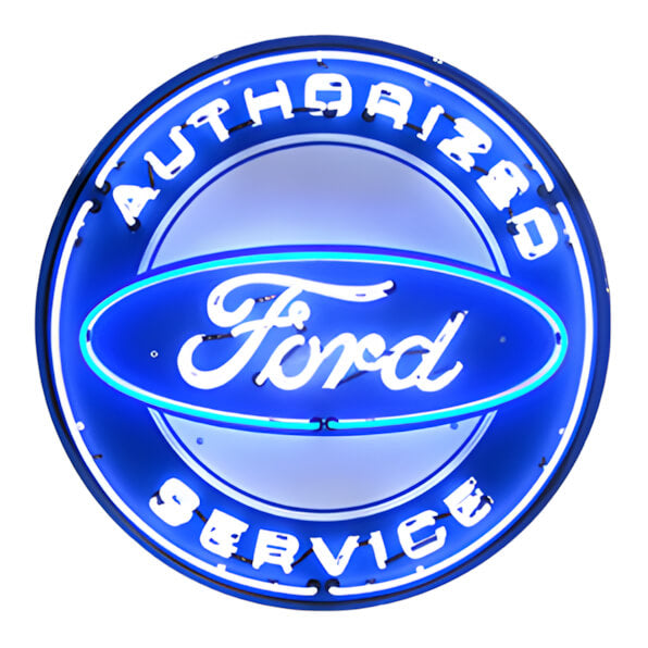 Neonetics Ford Service 36-Inch Neon Sign-9FRDBK-Garage Giant