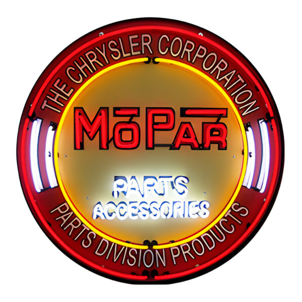 Neonetics Mopar Parts 36-Inch Neon Sign-9MPRCR-Garage Giant