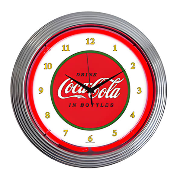 Neonetics 15-Inch Coca-Cola 1910 Classic Neon Clock
