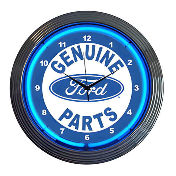 Neonetics 15-Inch Ford Genuine Parts Neon Clock