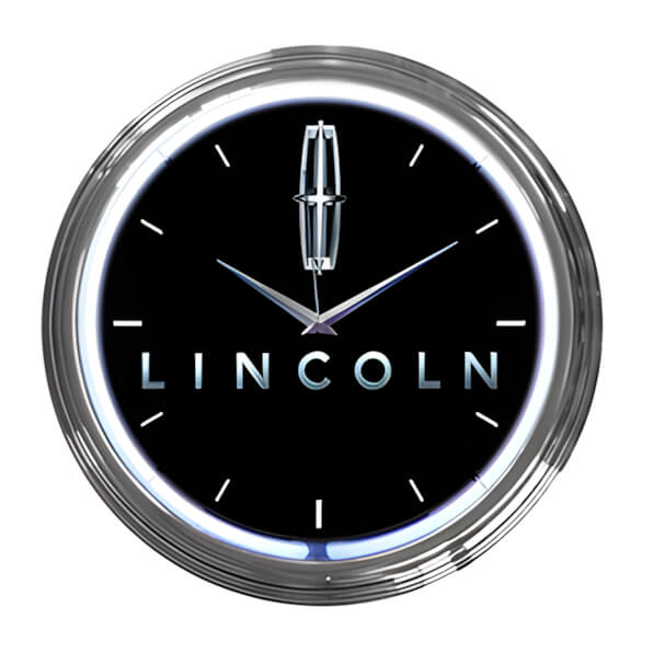 Neonetics 15-Inch Lincoln Neon Clock