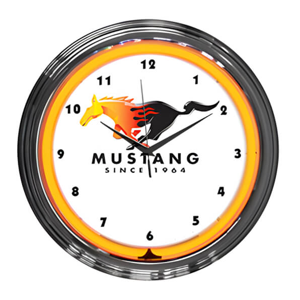 Neonetics 15-Inch Ford Mustang Since 1964 Neon Clock