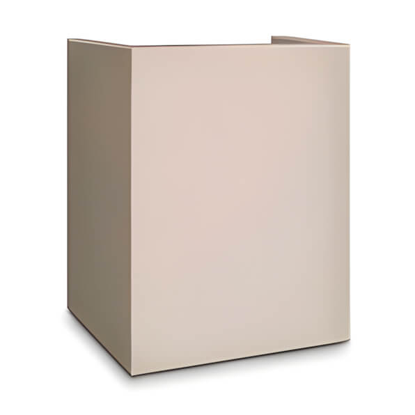 Mesa Safe Company Hotel Safe Pedestal-MP101-WHT-Garage Giant