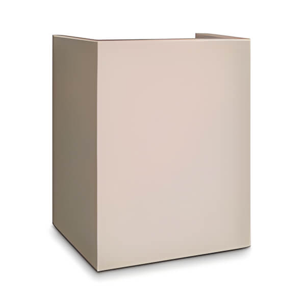 Mesa Safe Company Hotel Safe Pedestal in Cream-MP916-WHT-Garage Giant