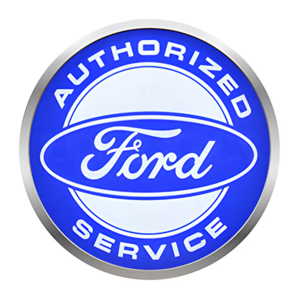 Neonetics 15-Inch Authorized Ford Service Backlit LED Sign