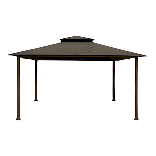 Paragon Outdoor 11 x 14 ft. Soft Top Gazebo (Grey Canopy)-GZ584NG-Garage Giant