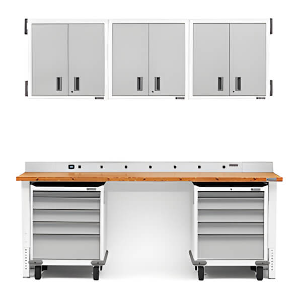 Gladiator 12-Piece White Garage Cabinet Set-Gladiator-12-Piece-White-Garage-Cabinet-Set-Garage Giant