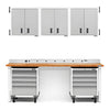 Gladiator 12-Piece White Garage Cabinet Set-Gladiator-12-Piece-White-Garage-Cabinet-Set-Garage Giant