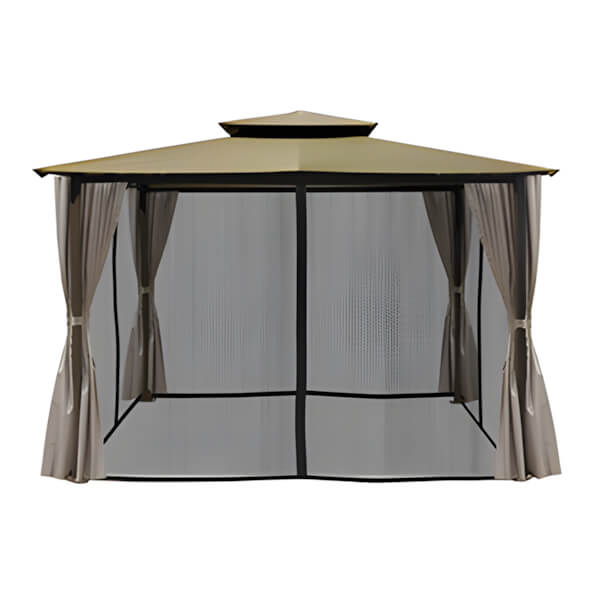 Paragon Outdoor 10 x 12 ft. Soft Top Gazebo with Mosquito Netting - Thumbnail 4