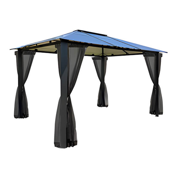 Paragon Outdoor 11 x 13 ft. Durham Hard-Top Gazebo - Thumbnail 5