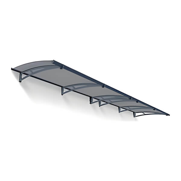 Palram-Canopia Aquila 4100 Awning (Grey)-HG9513-Garage Giant
