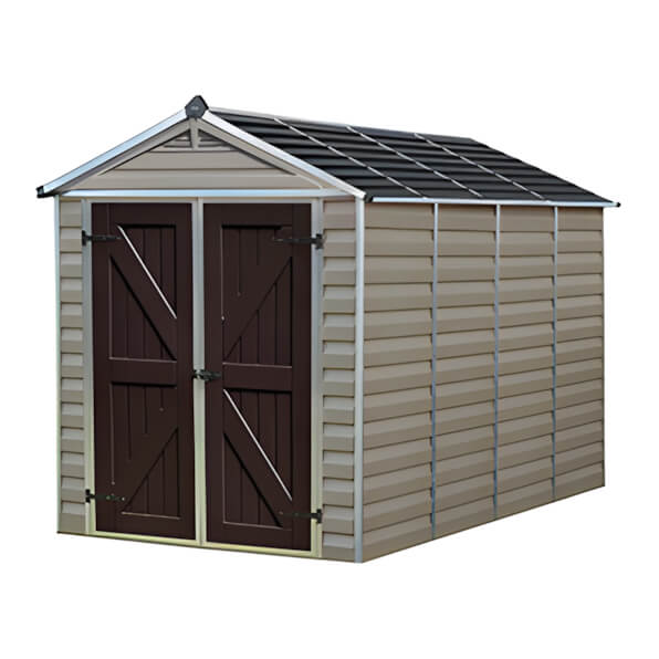 Palram-Canopia SkyLight 6' x 12' Storage Shed - Thumbnail 2