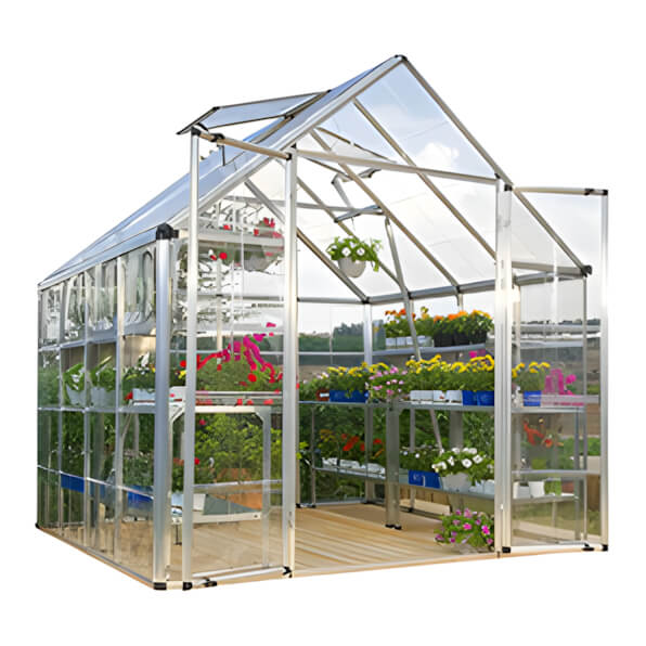 Palram-Canopia Snap & Grow 6' x 12' Hobby Greenhouse - Thumbnail 4